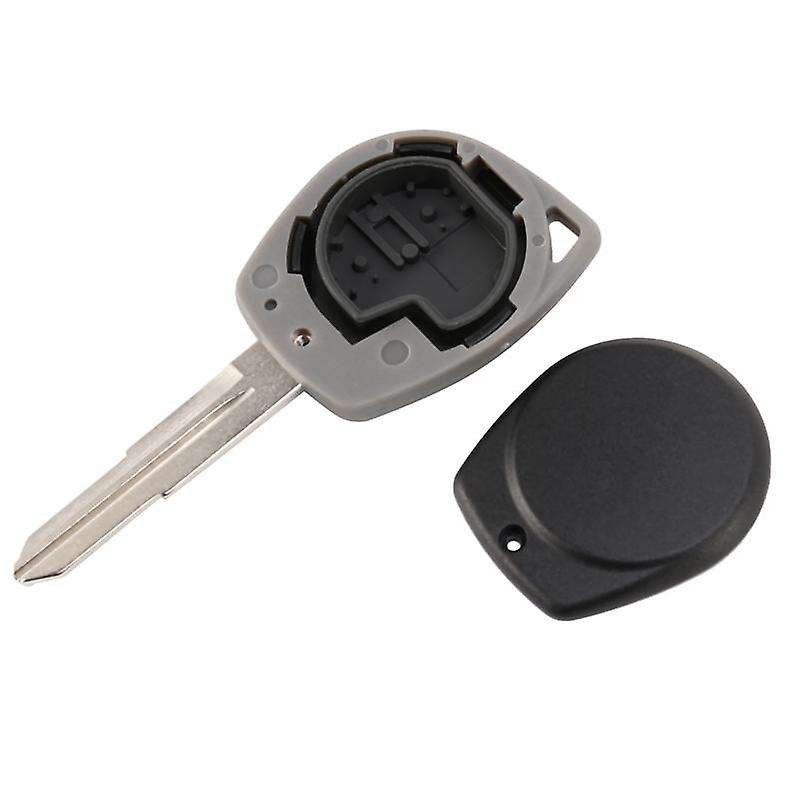 3x 2-button Uncut Remote Key Fob Case for Suzuki Ignis Alto Black