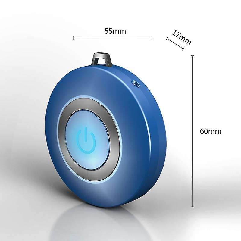 Personal Air Purifier Necklace,usb Portable Air Purifier,blue