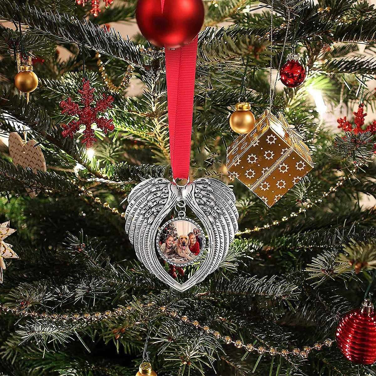 5pcs Angel Wing Blank Hot Transfer Printing Sublimation Ornament