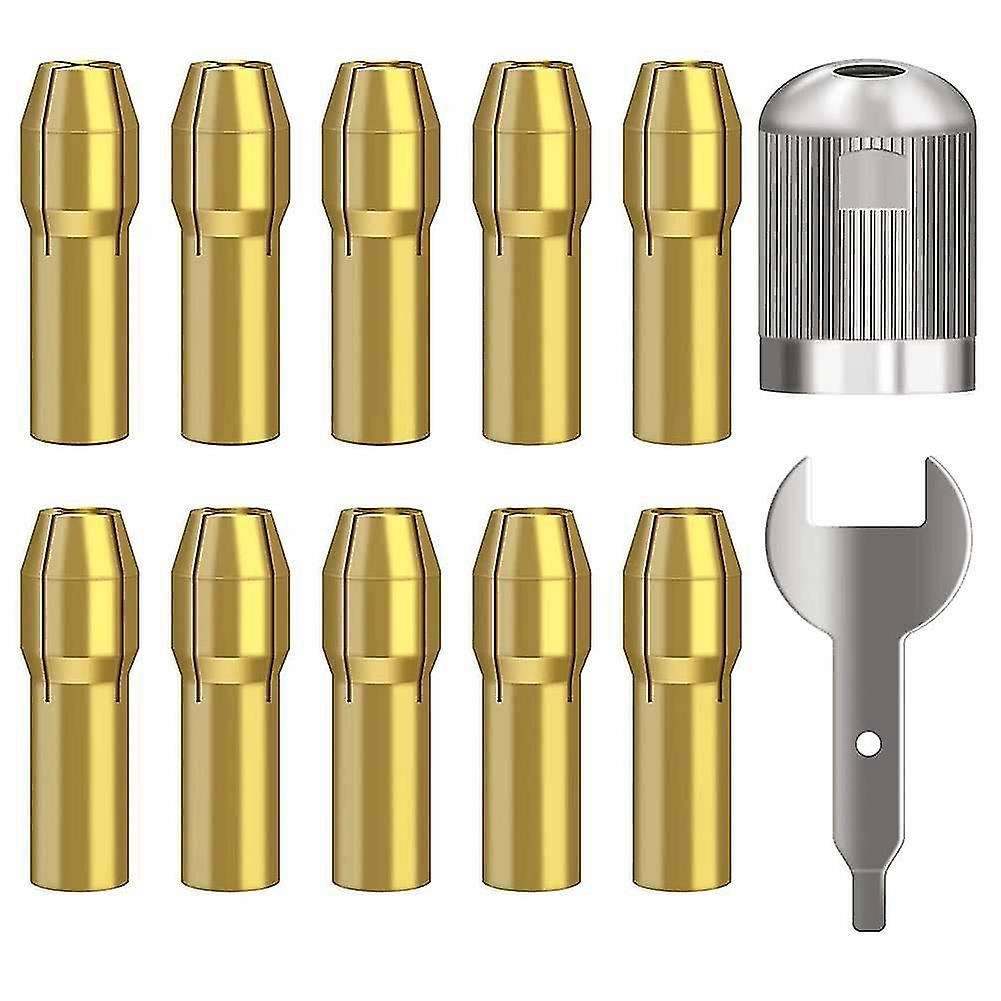 Quick Change Collets 4485 Brass Rotary Tool for Dremel Collets