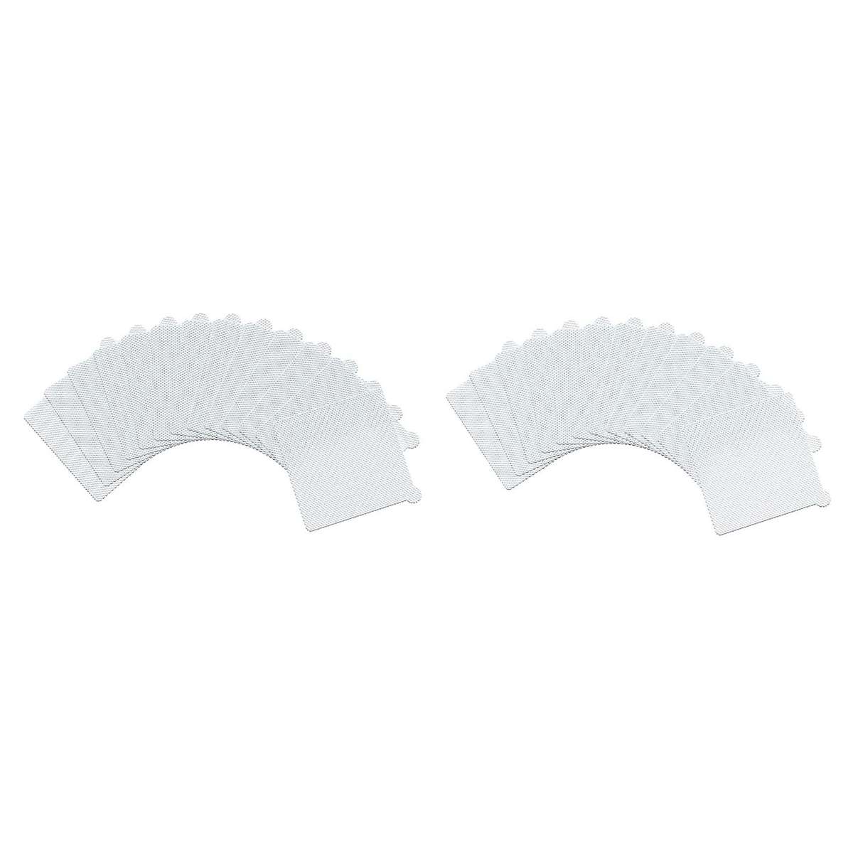 25 Pcs Drain Hair Catcher Disposable Catcher (6inch Regular Square)