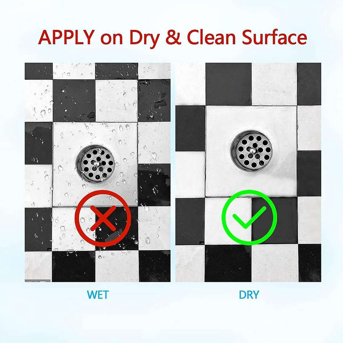 25 Pcs Drain Hair Catcher Disposable Catcher (6inch Regular Square)