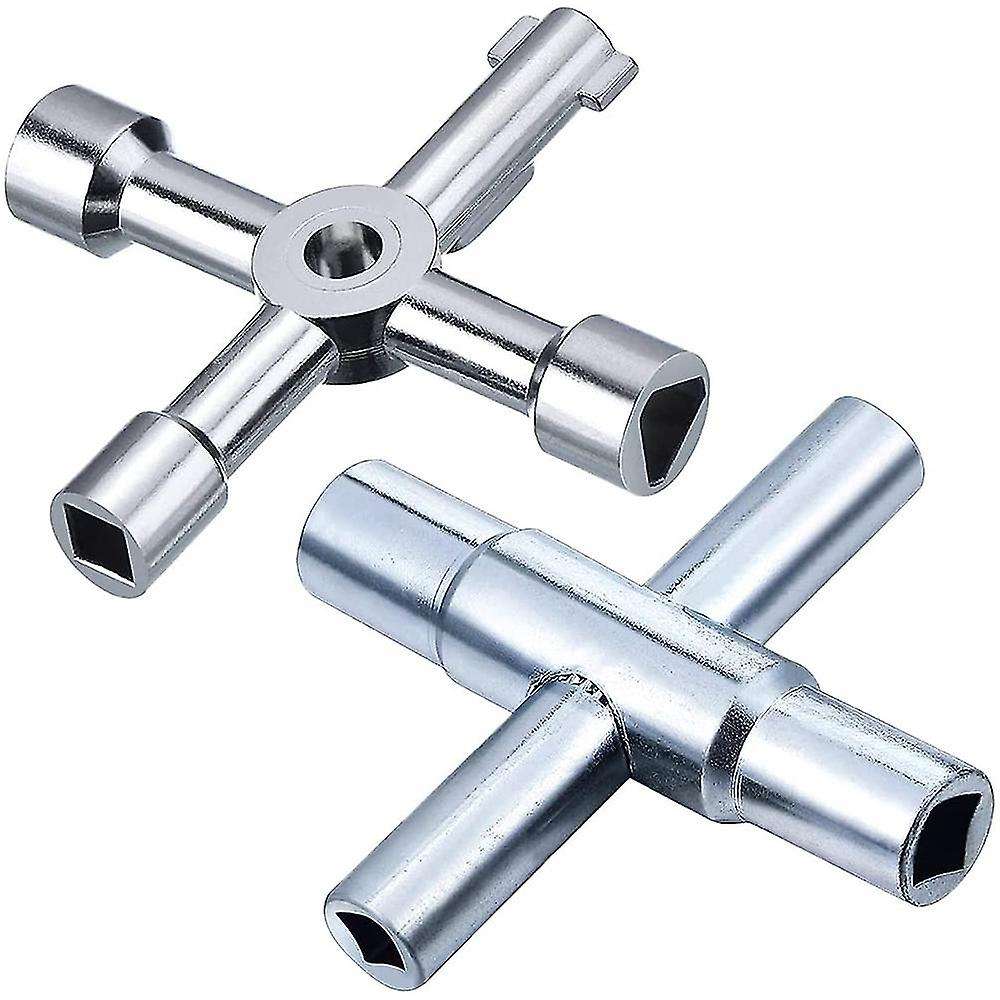 Multifunction 4-way Faucet Wrench Tool for Sillcock Or Spigots