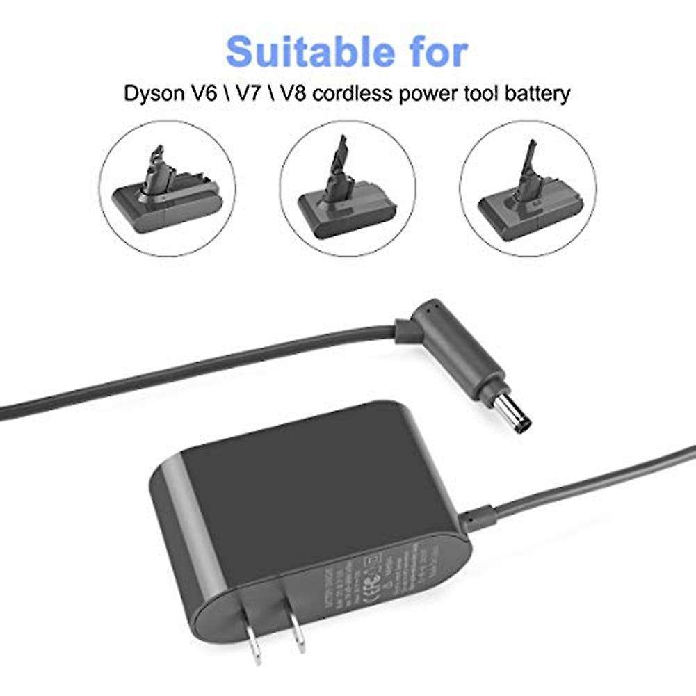 Us Plug Charger for Dyson Ac Adapter Dyson 21.6v Battery V6 V7 V8