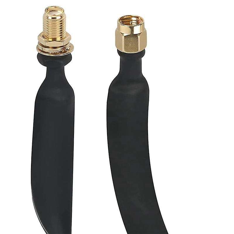 2x Lora Flat Cable Sma Male to Sma Female Window for Lora Wifi