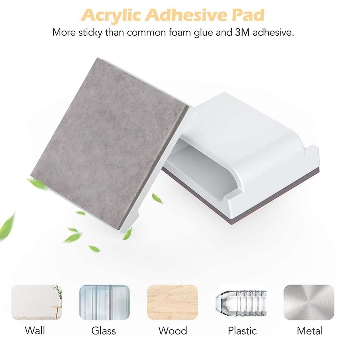 Adhesive Cable Clips, 100pcs Wire Clips Cable Wire Management Holder