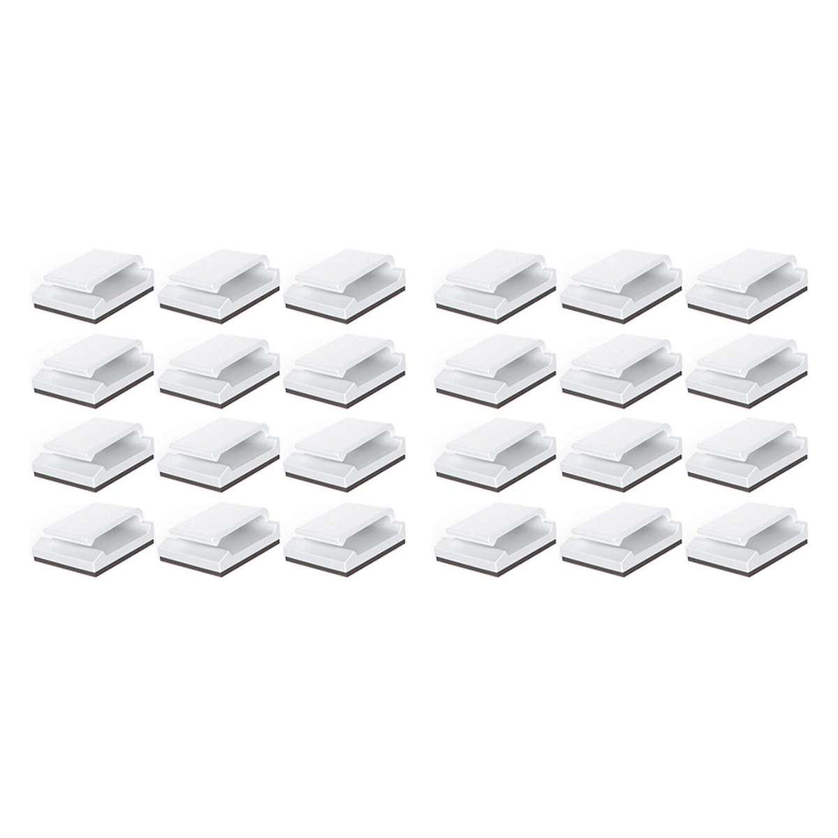 Adhesive Cable Clips, 100pcs Wire Clips Cable Wire Management Holder