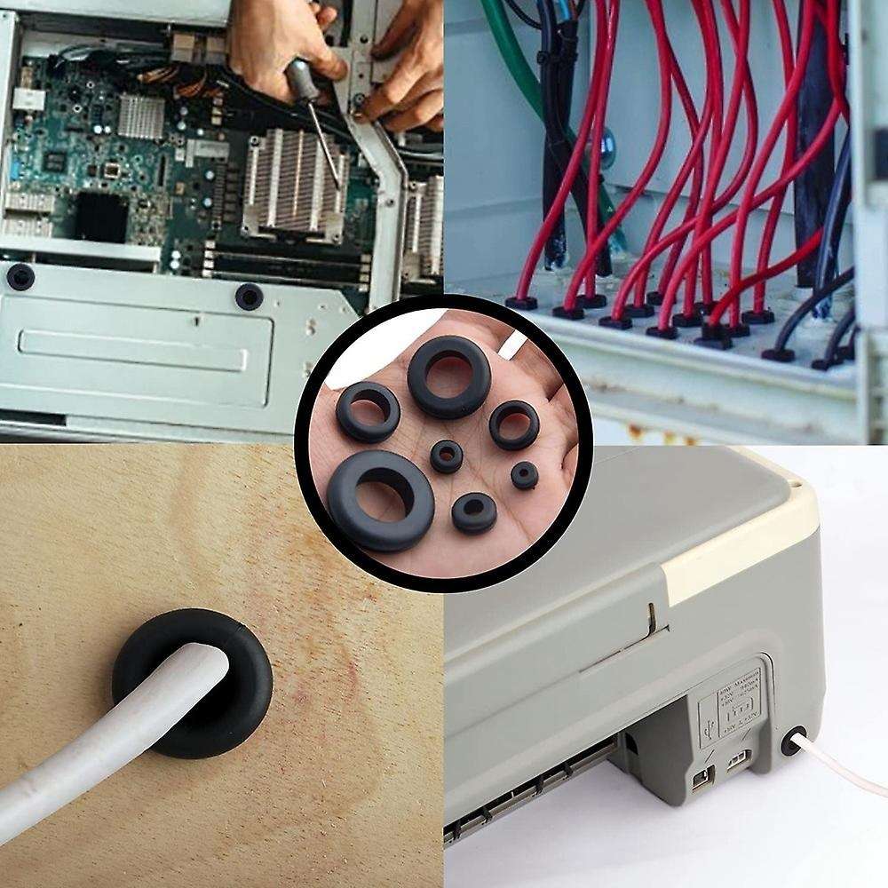 180 Rubber Grommet Kits In 8 Sizes-rubber Wire Loops, for Wiring