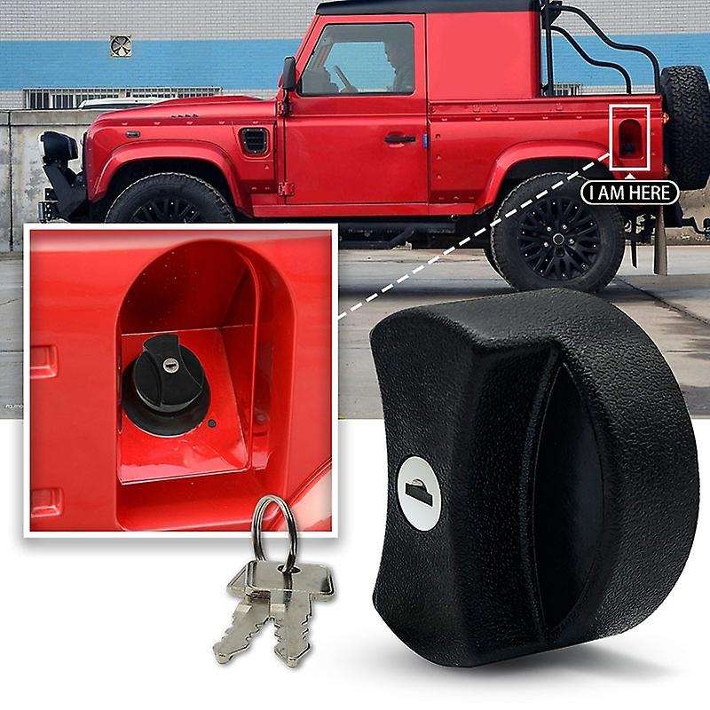 Fuel Gas Cap Tank Lock Set +2 Keys for 300tdi for Land Rover Defender
