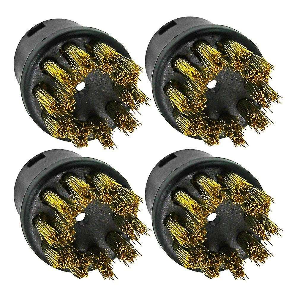 Nylon + Copper Brush Tool Jet Nozzles for Karcher Steam Cleaners 8pcs