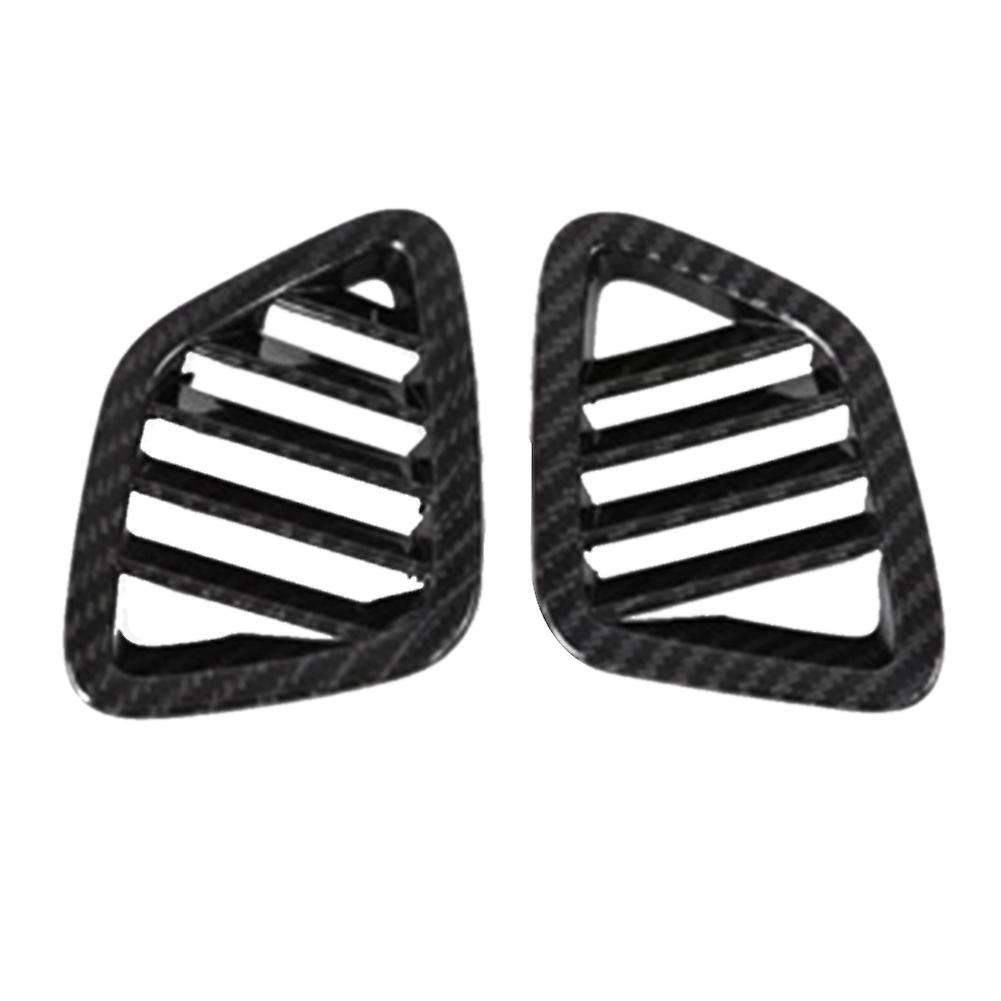 Carbon Fiber Car Front Upper Air Outlet Cover Decoration for Kia K7
