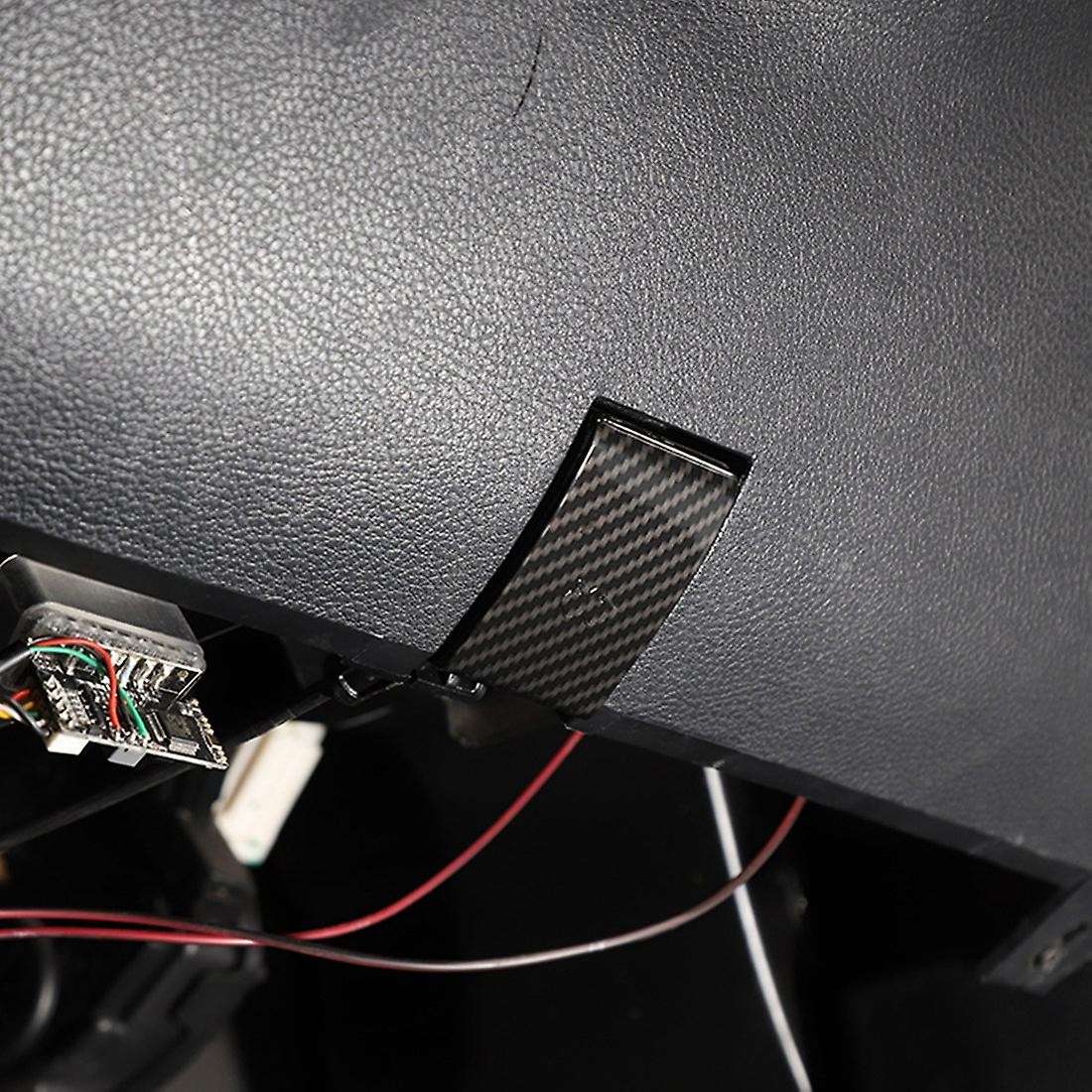 Front Cover Switch Trim for Dodge Ram 1500 2010-2017,carbon Fiber