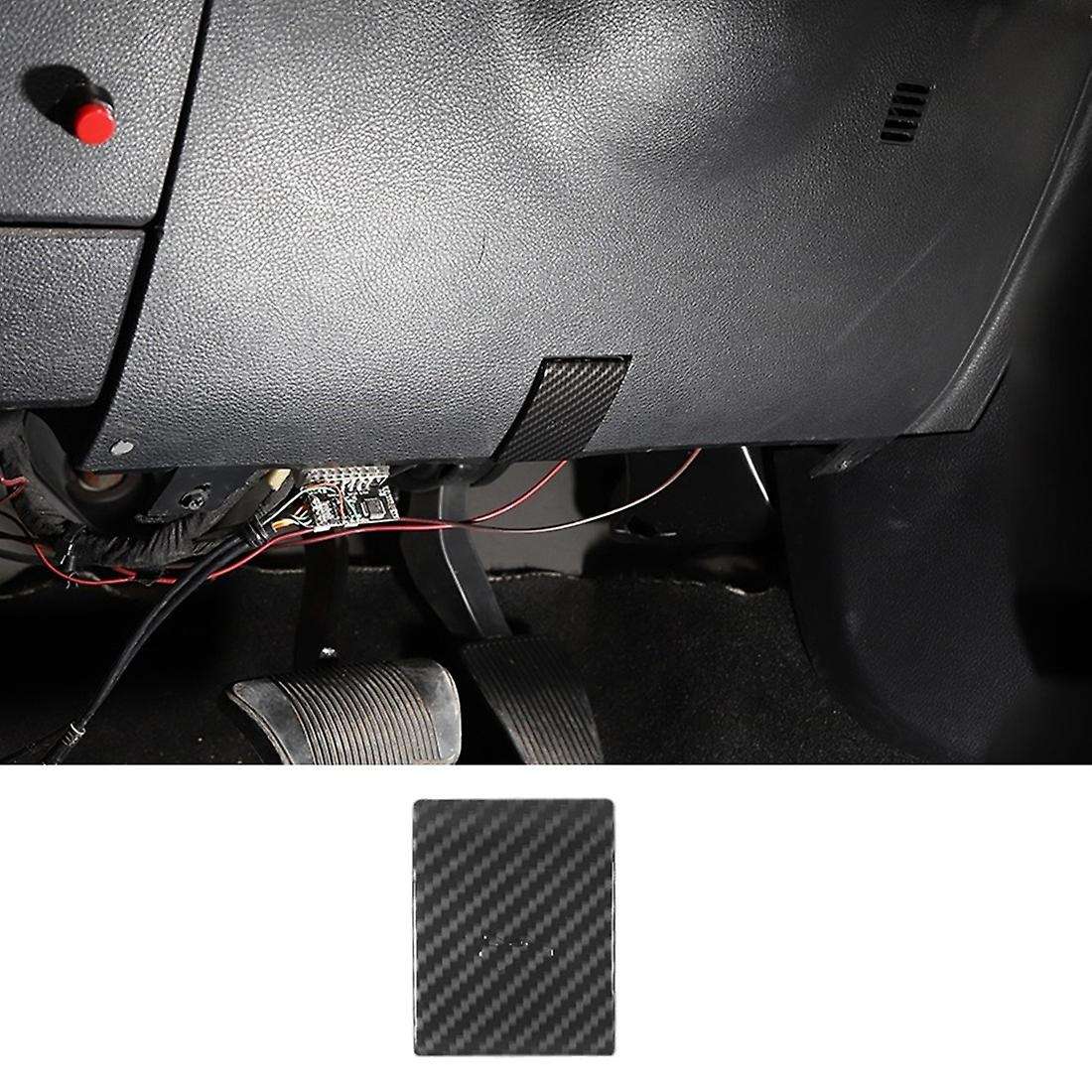 Front Cover Switch Trim for Dodge Ram 1500 2010-2017,carbon Fiber