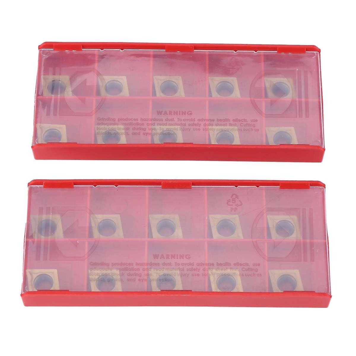 20pcs Carbide Insert Ccmt09t304 Ccmt32.51 Us735 Metal Lathe Cnc Tool