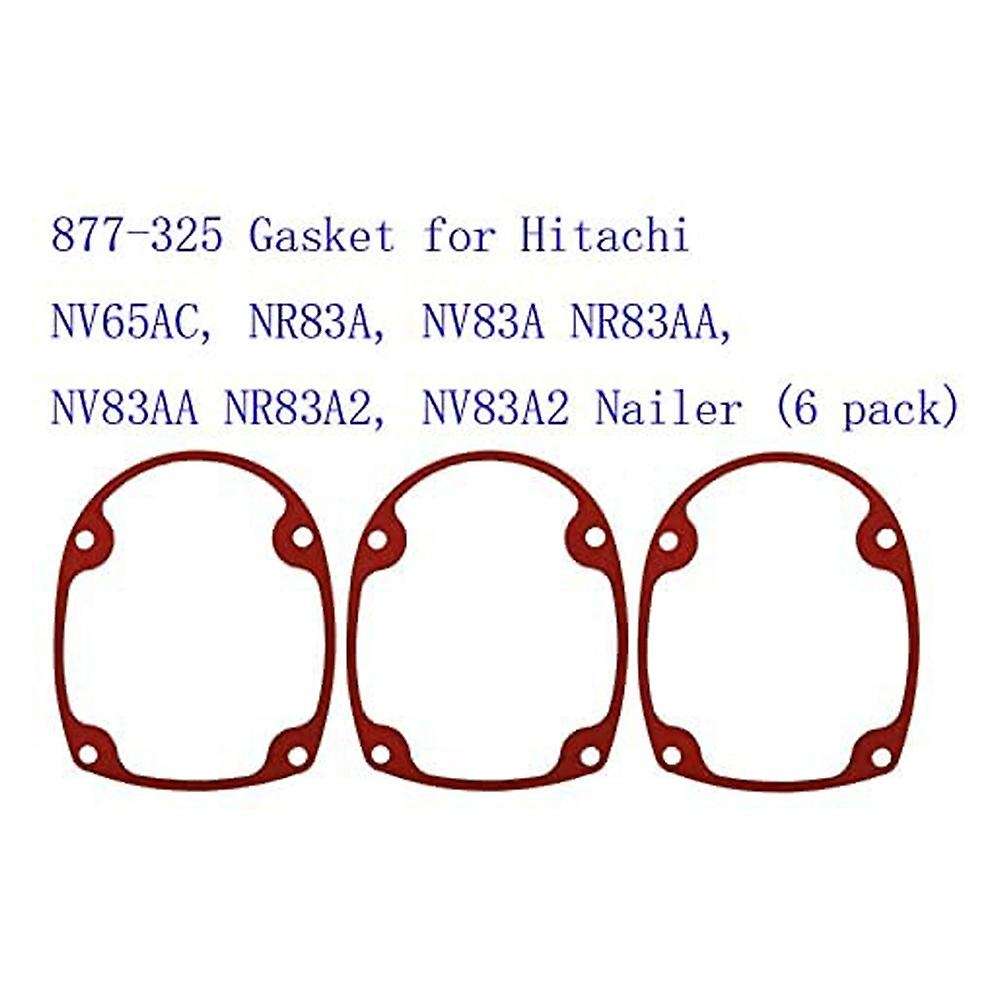 877-325 Gasket for Hitachi Nv65ac, Nr83a, Nv83a2 Nailer (6 Pack)