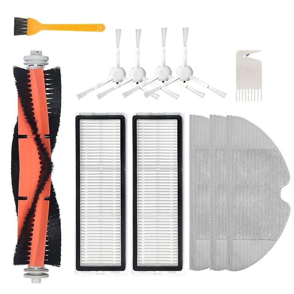 12pcs for Xiaomi Dreame F9 Robot Vacuum Cleaner Main Brush Parts