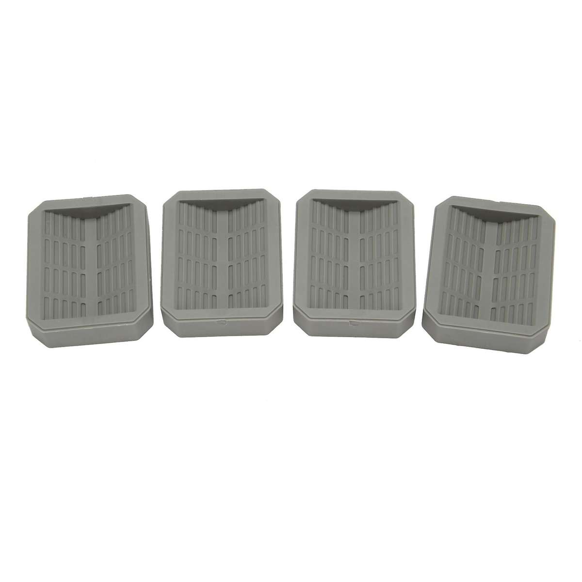 Bed Stopper & Stopper Cups for All Wheels Of Furniture, (grey)