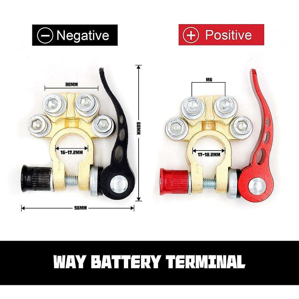 Car Battery Terminal Shut-off Connectors for Boat Race Utv Tractor