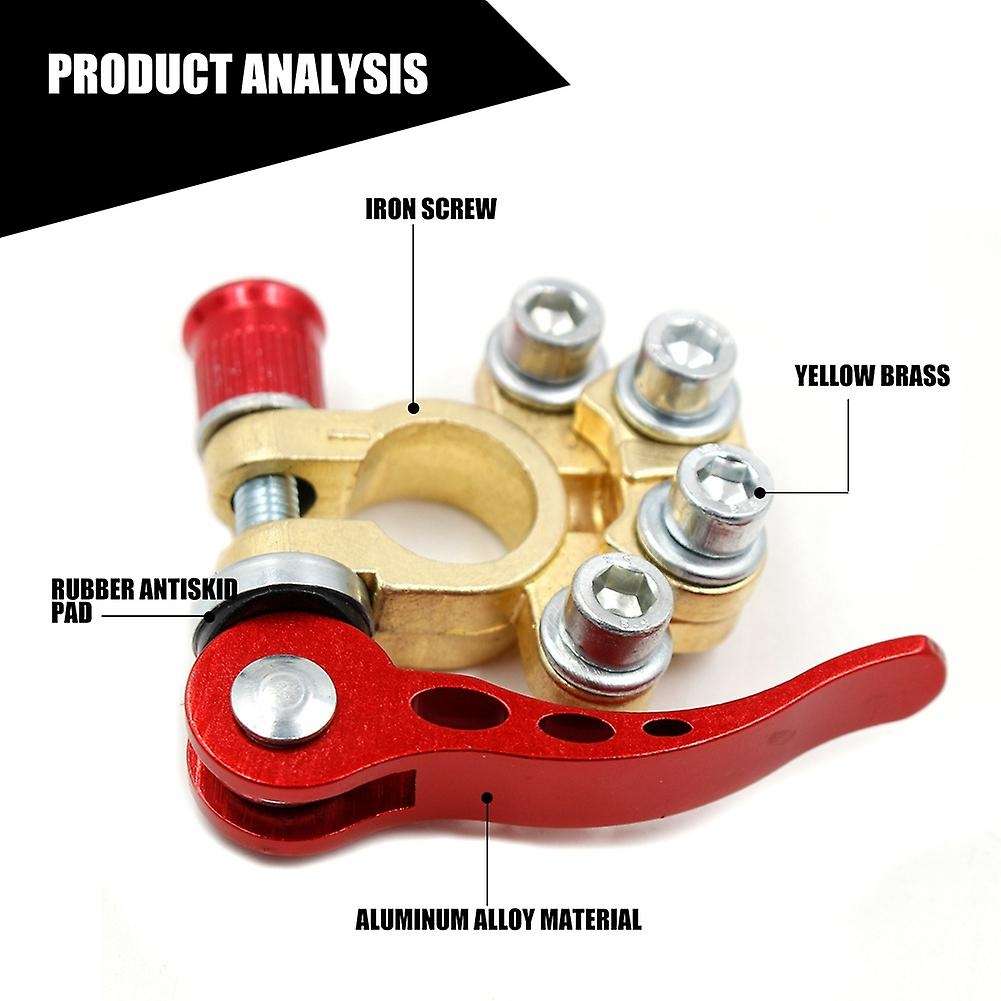 Car Battery Terminal Shut-off Connectors for Boat Race Utv Tractor