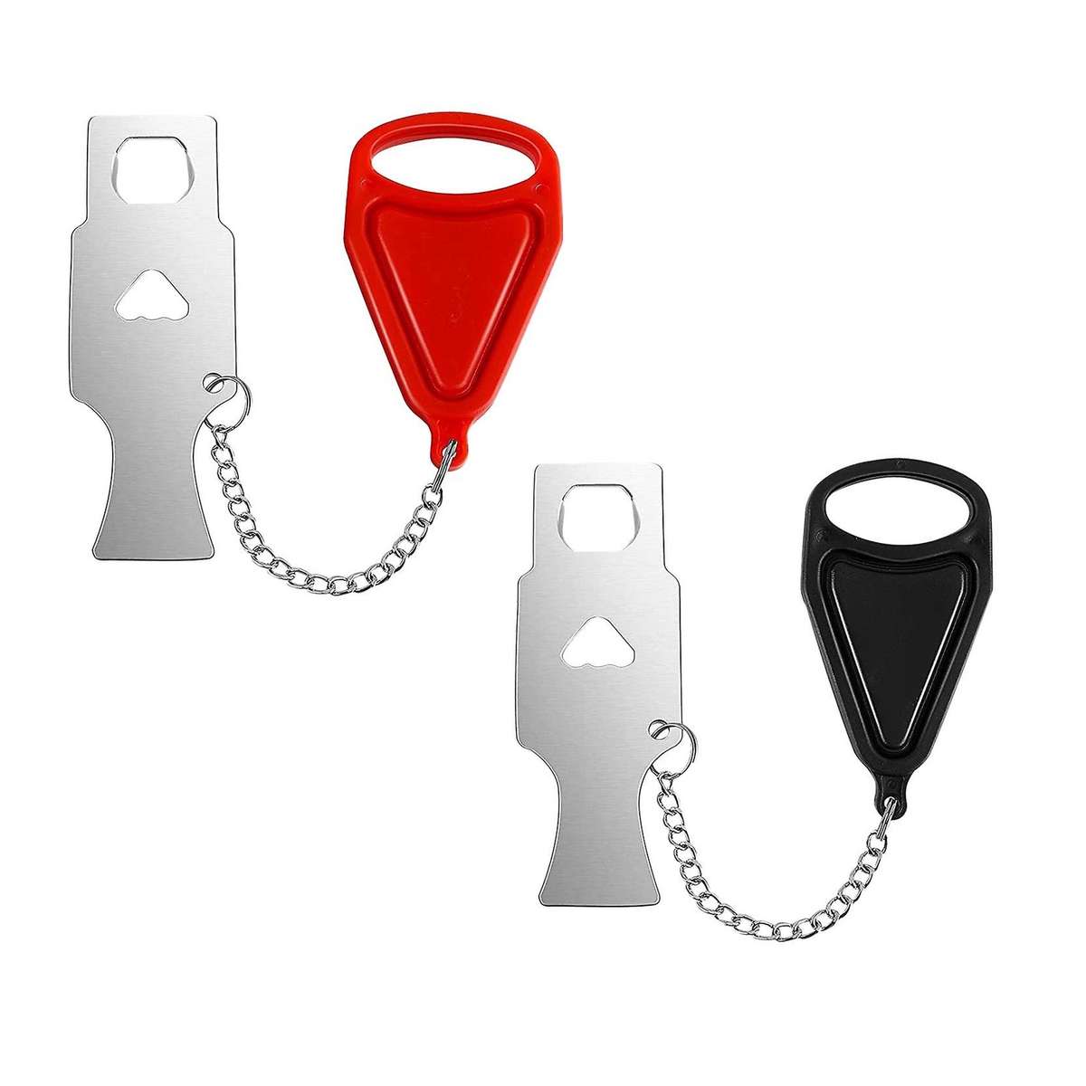 Portable Door Locks 2 Pack Hotel Door Lock for Travel Door Lock A
