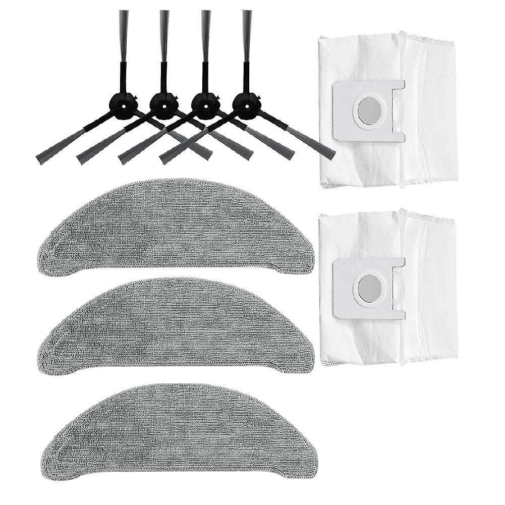 For Roidmi Eve Plus Cleaning Side Brush Mop Cloth Dust Bags Vacuum