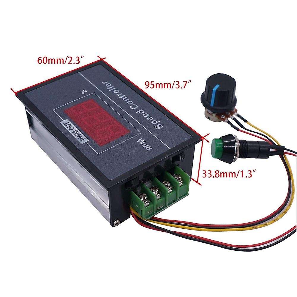 Pwm Dc Motor Speed Controller with Digital Display 30a Pwm