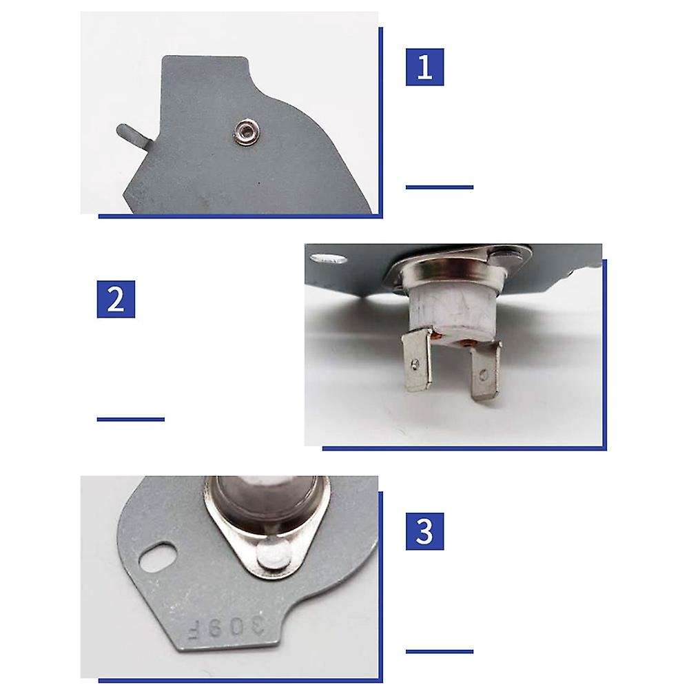 5 Pieces Of Thermal Fuse Replacement Parts for 3973393 Clothes Dryer