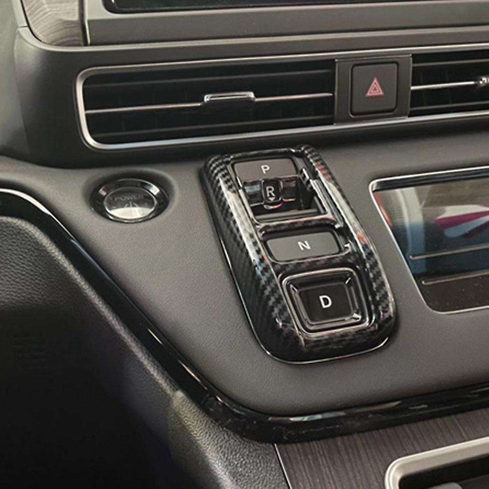 Carbon Fiber Car Gear Box Panel Frame Cover for Honda Odyssey 2022