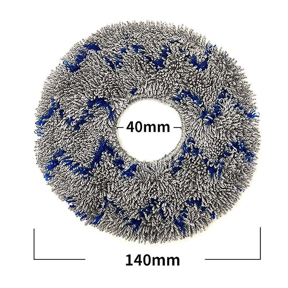 6 Pcs Mop Cloth Pads for Ecovacs T10 X1 Turbo Robot Vacuum Cleaner