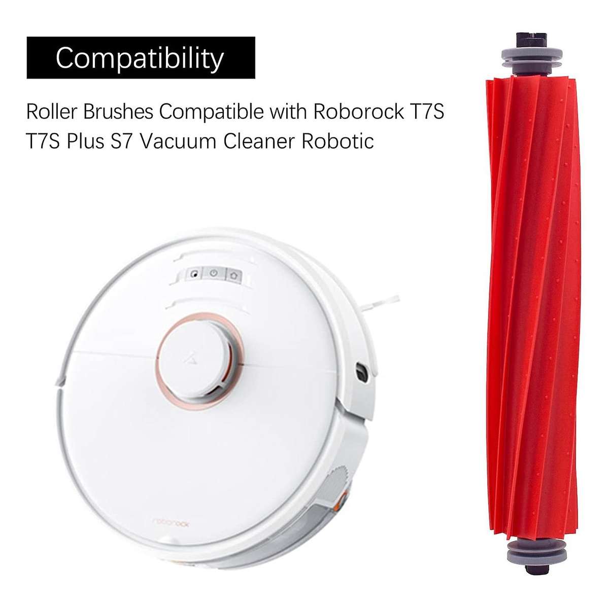 7 Pcs for Roborock S7 T7s Of Filter Main Brush Mop Cloth Side Brush