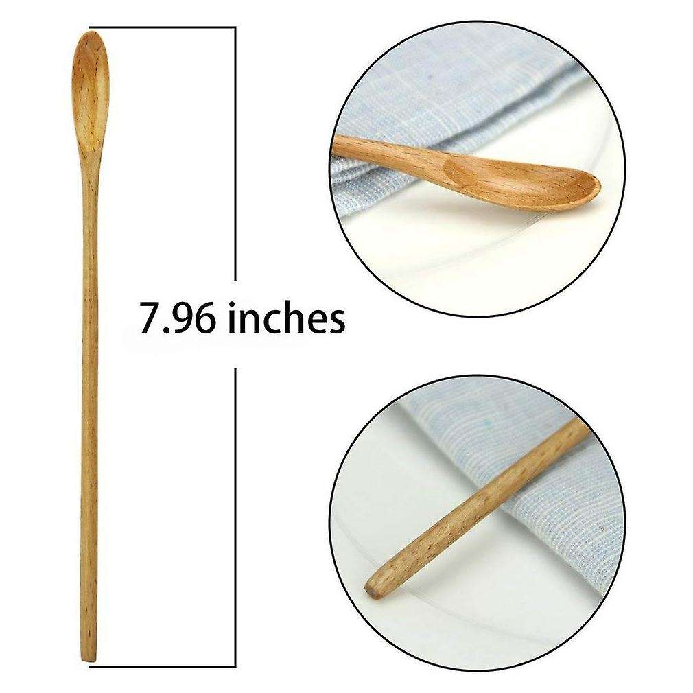 Cocktail Spoon, Swizzle Sticks for 7.96 Inch 10 Pieces Drink Spoons