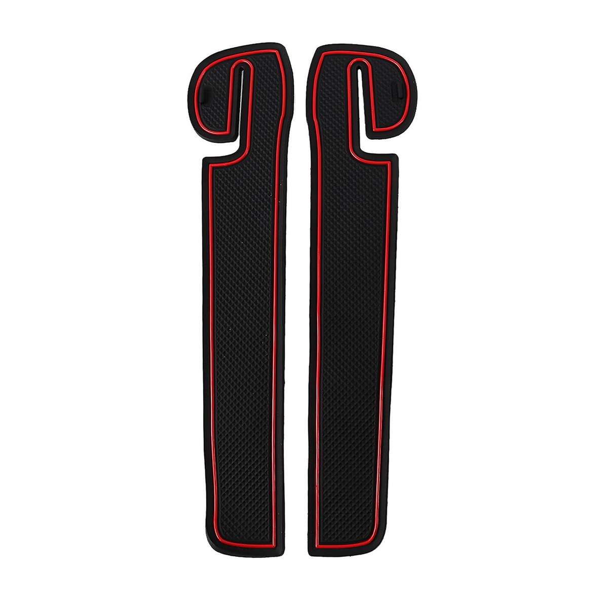 For Suzuki Swift 2018 12pcs Non-slip Rubber Door Groove Mat - Red