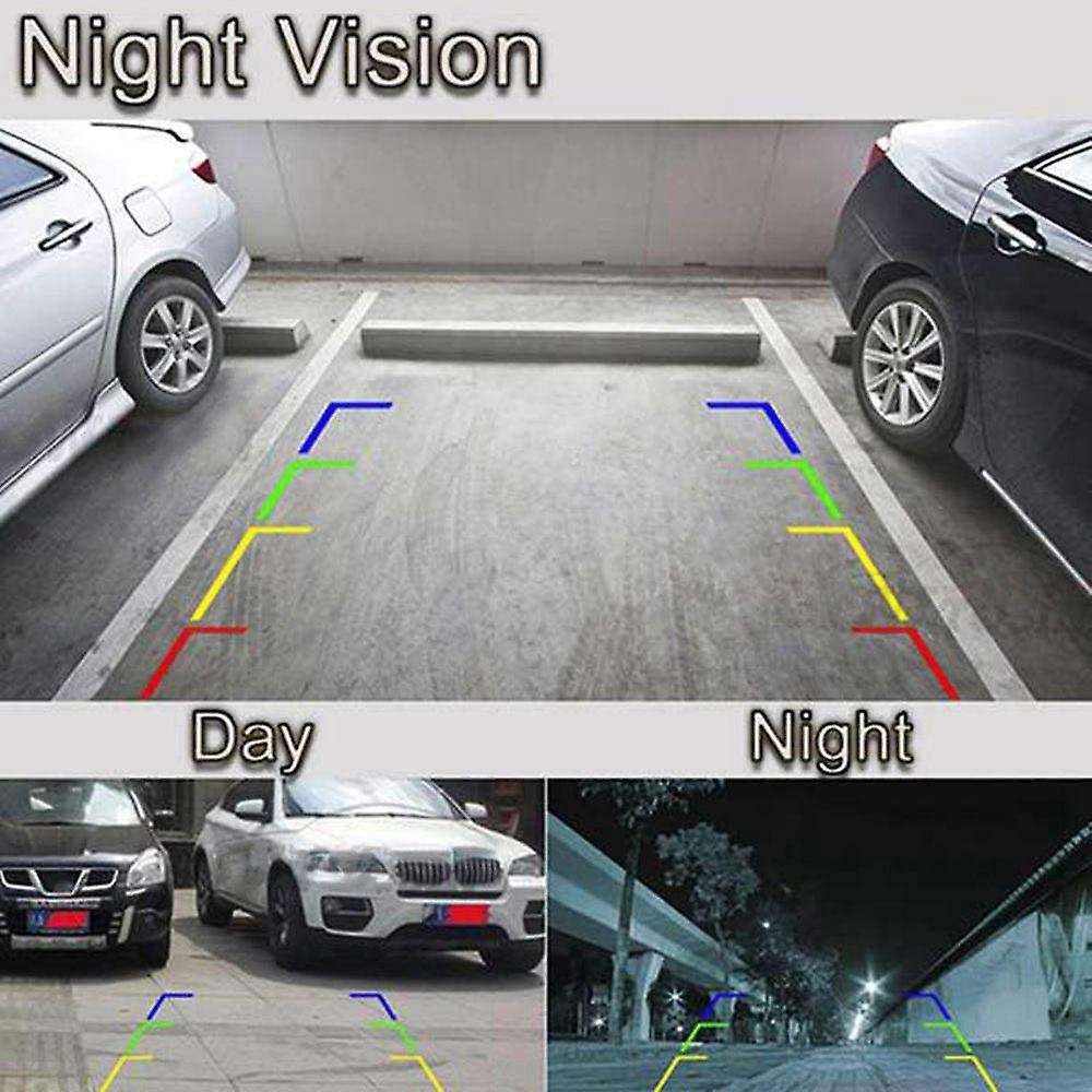 Car Rear View Camera 4led Ccd Night Vision for Fiat Uno 2010-2019