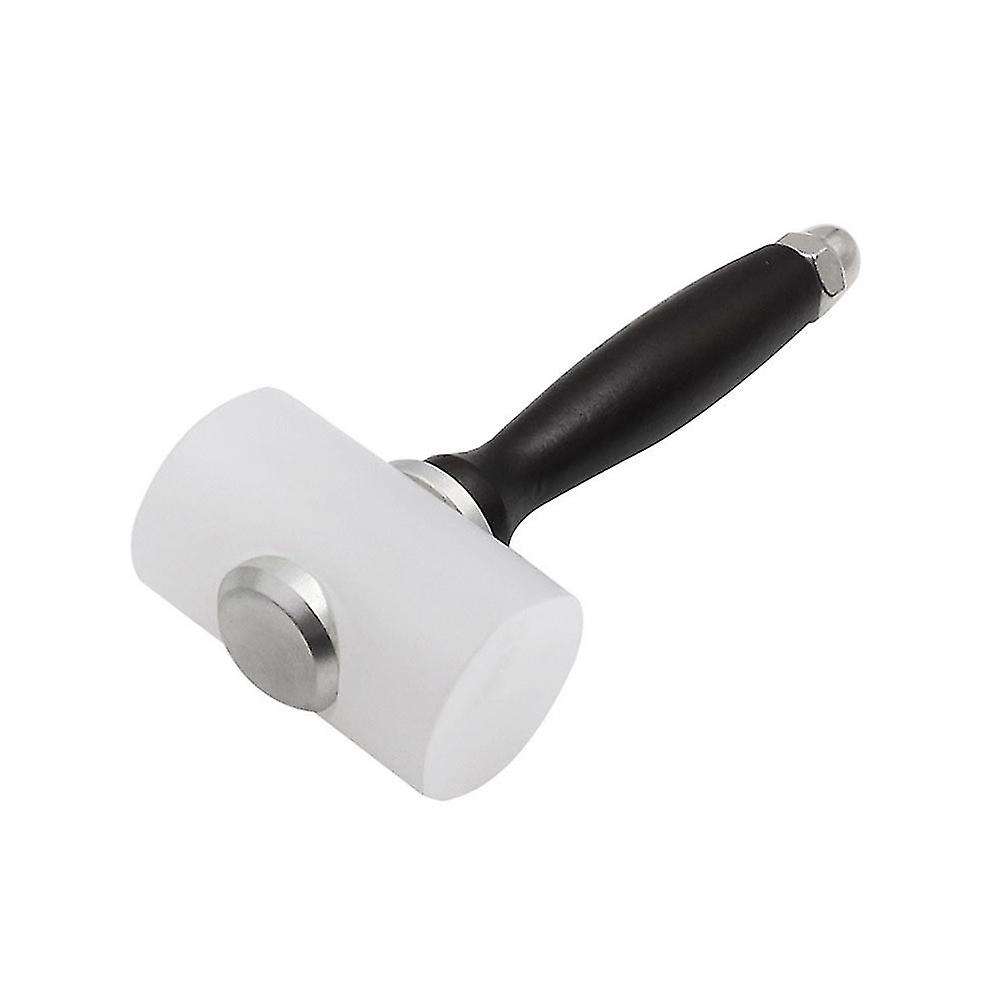 Wooden Handle Hammer T Shape Leather Nylon Hammer Diy Leather Tool