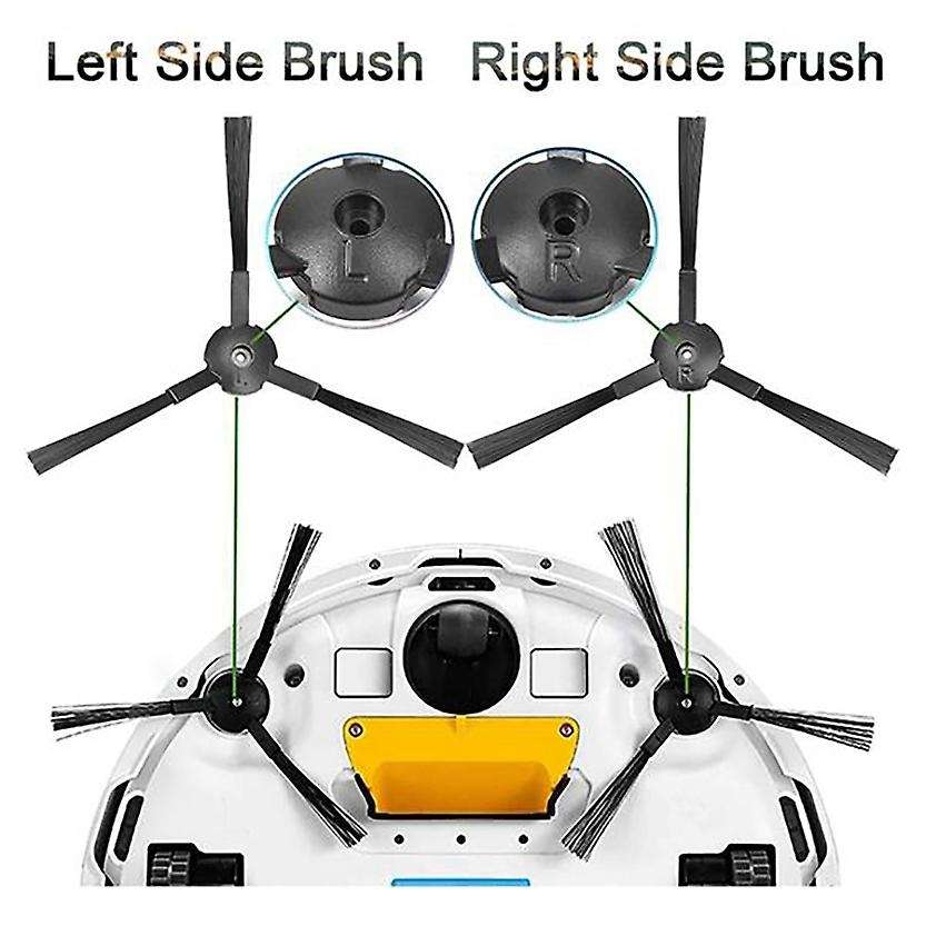 Replacement Parts Kit for Ilife V3s V5s V5 V3l Filter Side Brush Mop