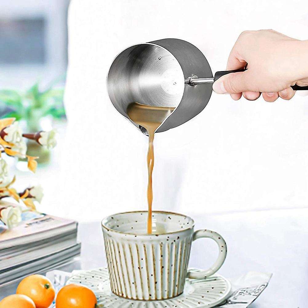 Stainless Steel Butter and Coffee Warmer,turkish Coffee Pot(600ml)