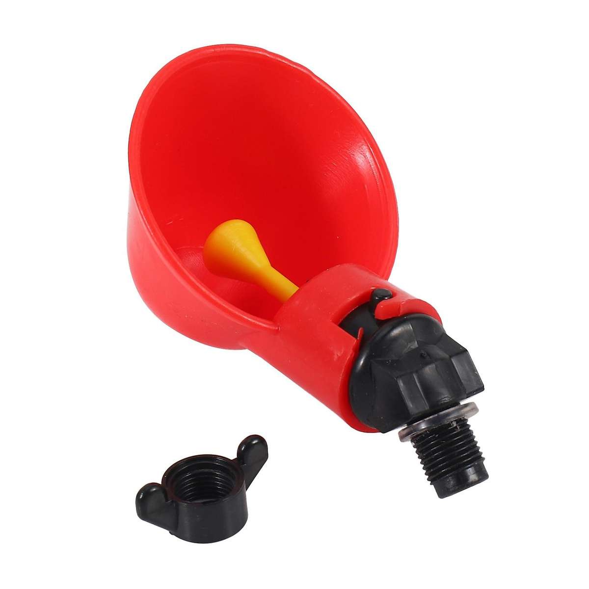 24pcs Feed Automatic Bird Coop Poultry Chicken Fowl Drinker Water