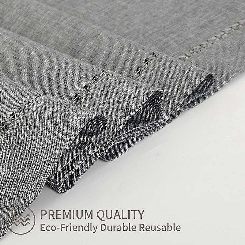 Table Runner for Everyday Dining Wedding Holiday Home Decor Gray