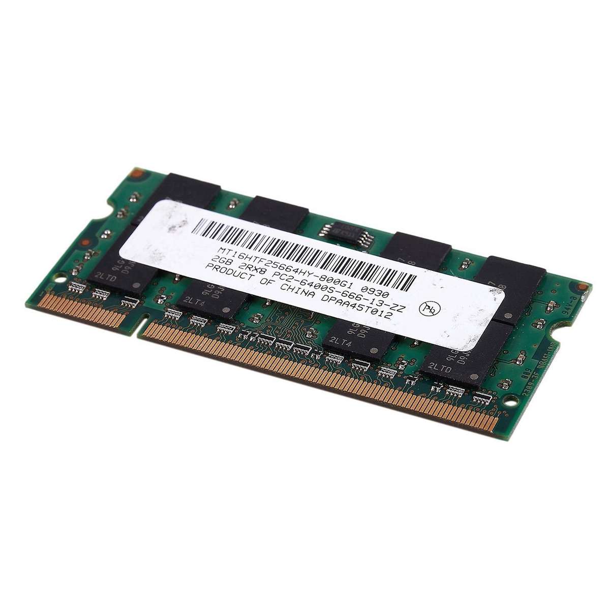 2x 2gb Ddr2 Pc2-6400 800mhz 200pin 1.8v Laptop Memory So-dimm
