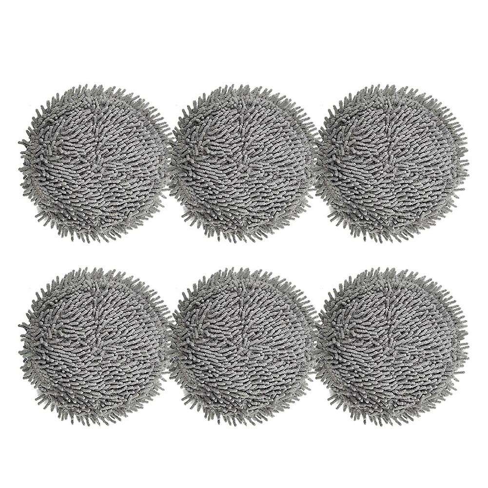 6pcs Mop Rag Cloth Pads for Xiaomi Mijia Pro Self Cleaning Robot