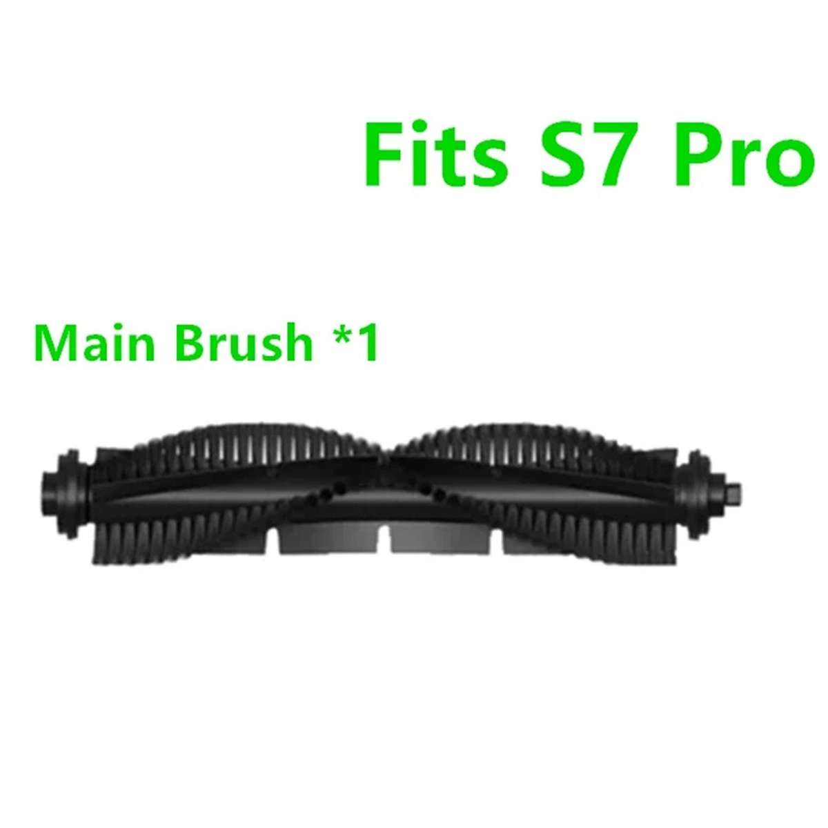 Roll Brush Side Brush Hepa Filter Mop Cloth Rag for Qihoo 360 S7 Pro