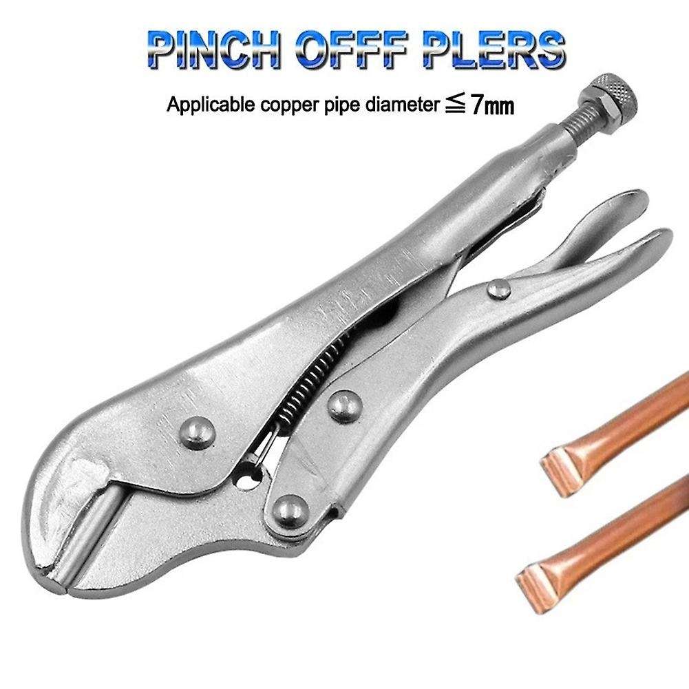 Locking Pinch Off Pliers Crimping Tool Refrigeration Tool for Sealing