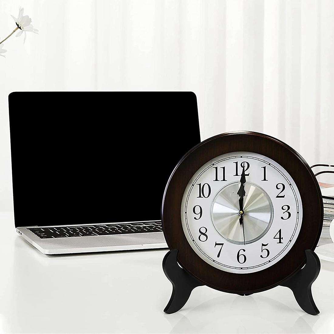 6 Pieces Of 5-inch Wooden Display Shelf Board Easel Stand