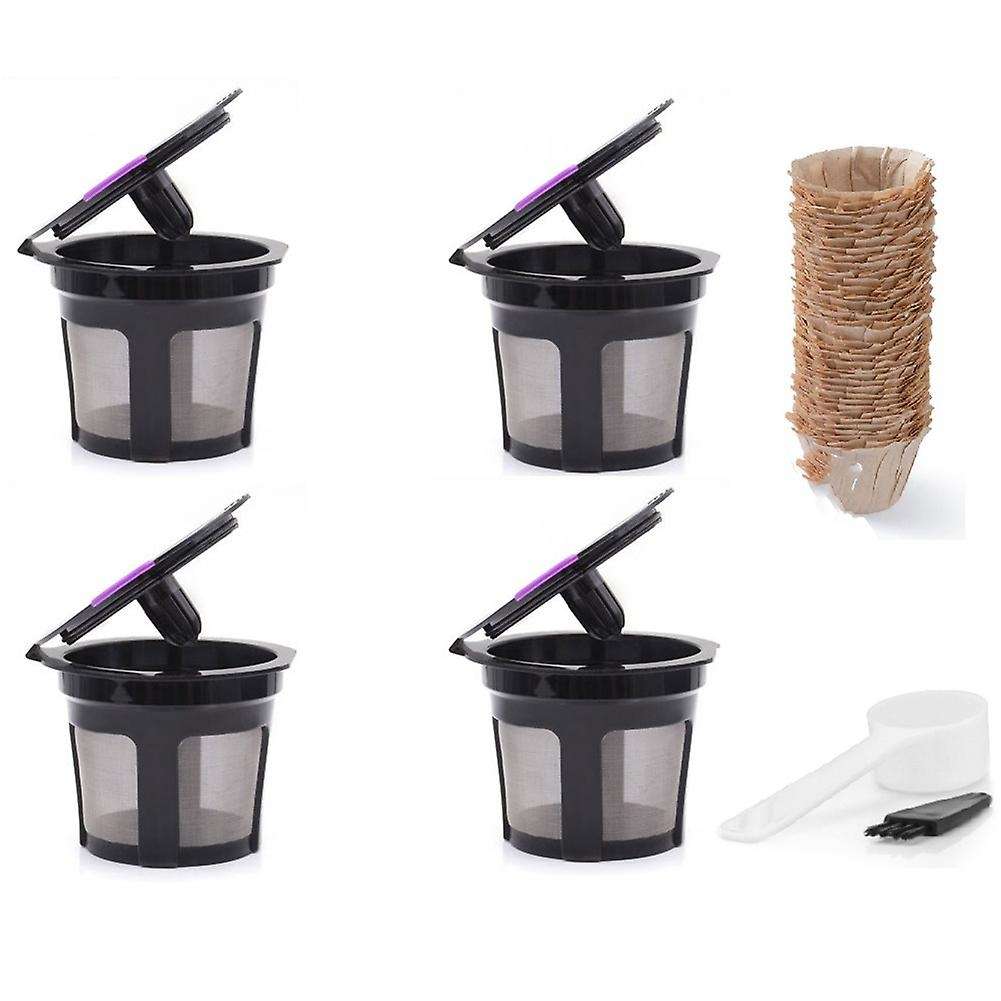 Reusable K Cups for Keurig Universal Refillable Coffee Pods, B