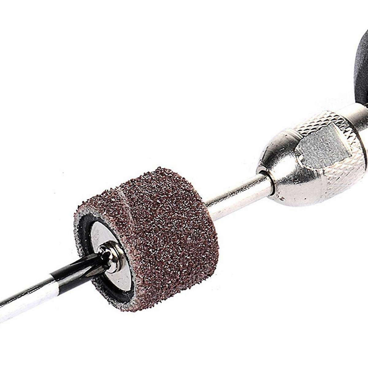 132 Pieces Drum Sander Set with Free Box for Dremel Rotary Tool