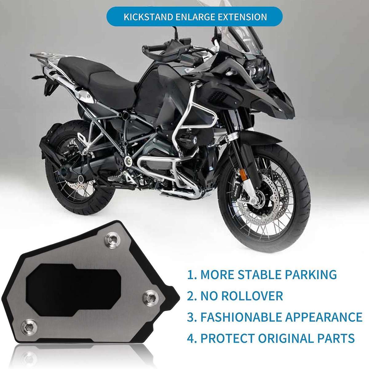 Kickstand Side Stand Enlarge Extension for Bmw R 1200 Gs Lc R1200gs