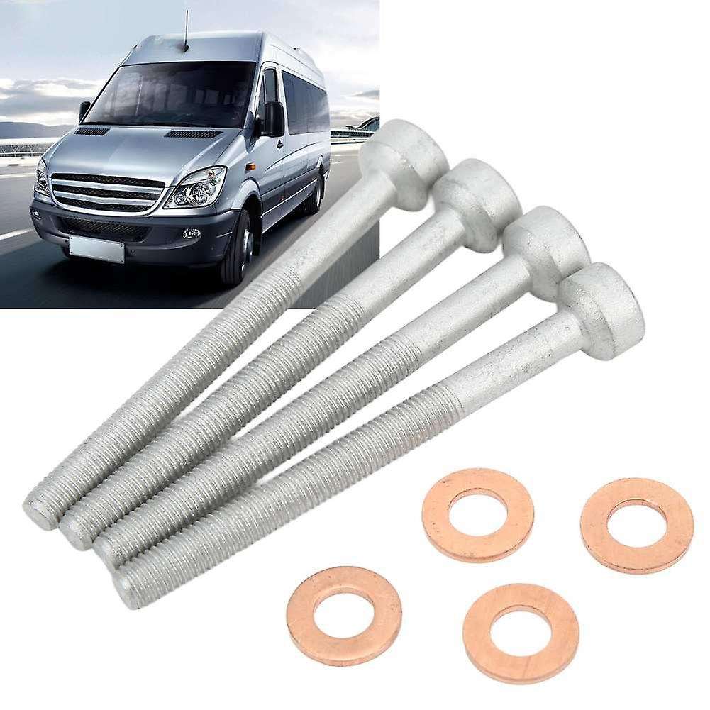 Fuel Injector Bolts Seal Washers Professional for Mercedes-benz