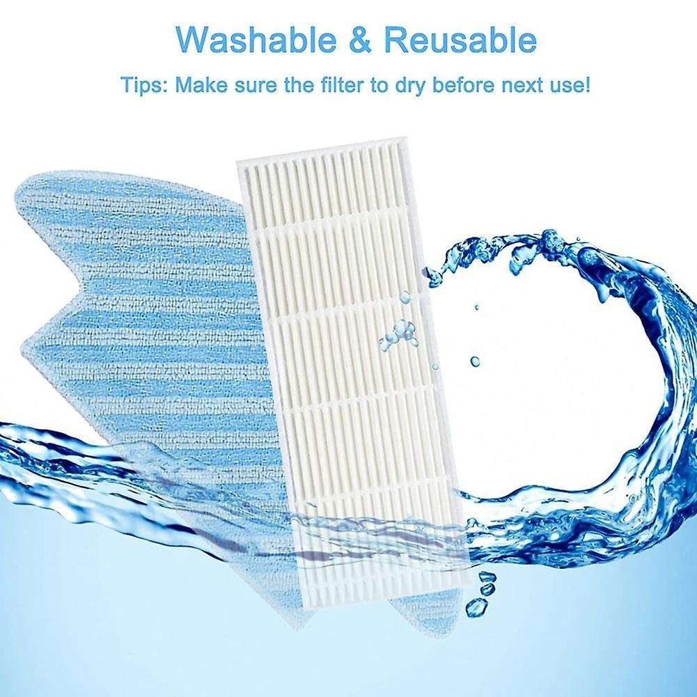 Accessory Kit for Lefant M210 M210s Cleaner Side Brush Filter