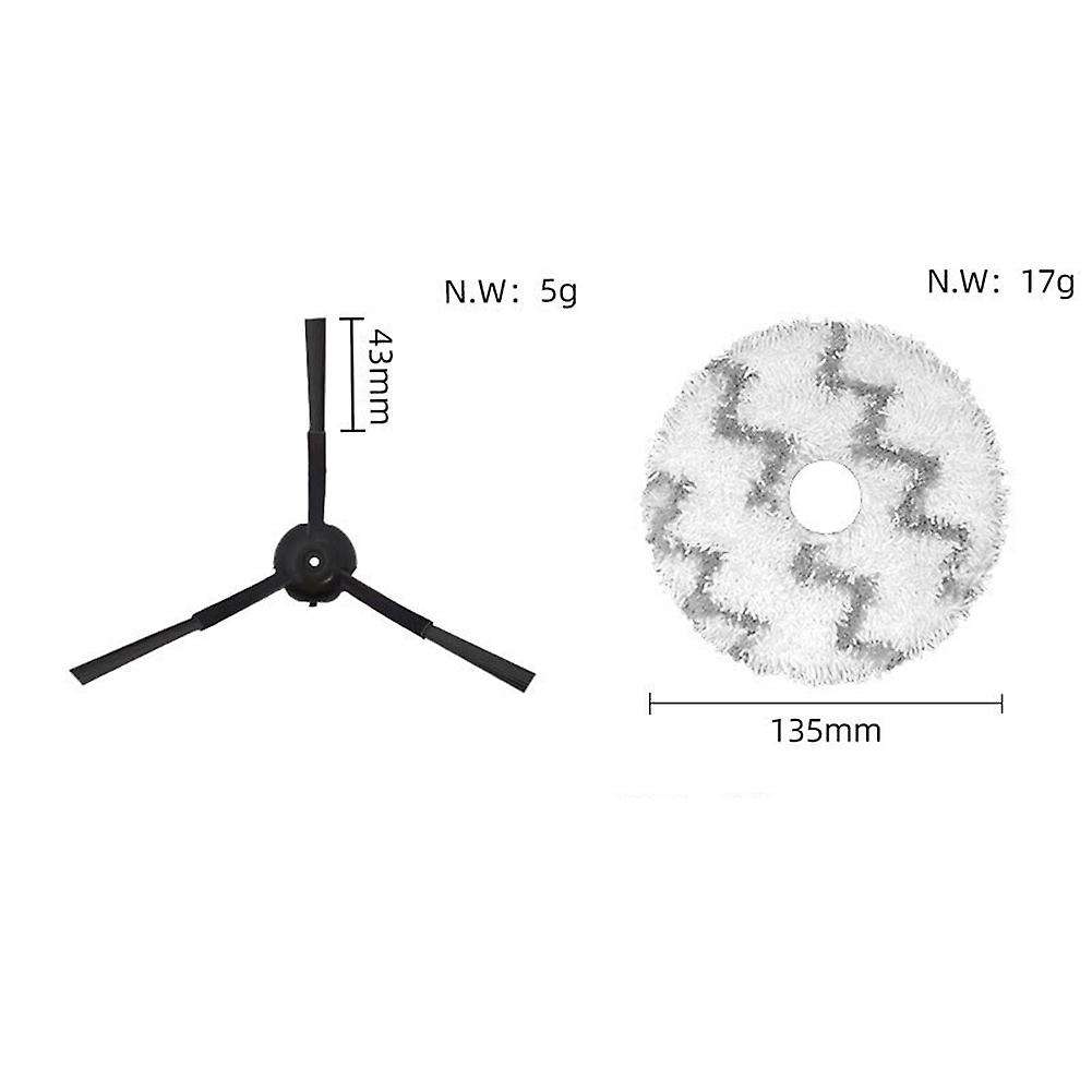 8pcs for Roidmi Sdj06rm Self-cleaning Emptying Robot Vacuum Cleaner