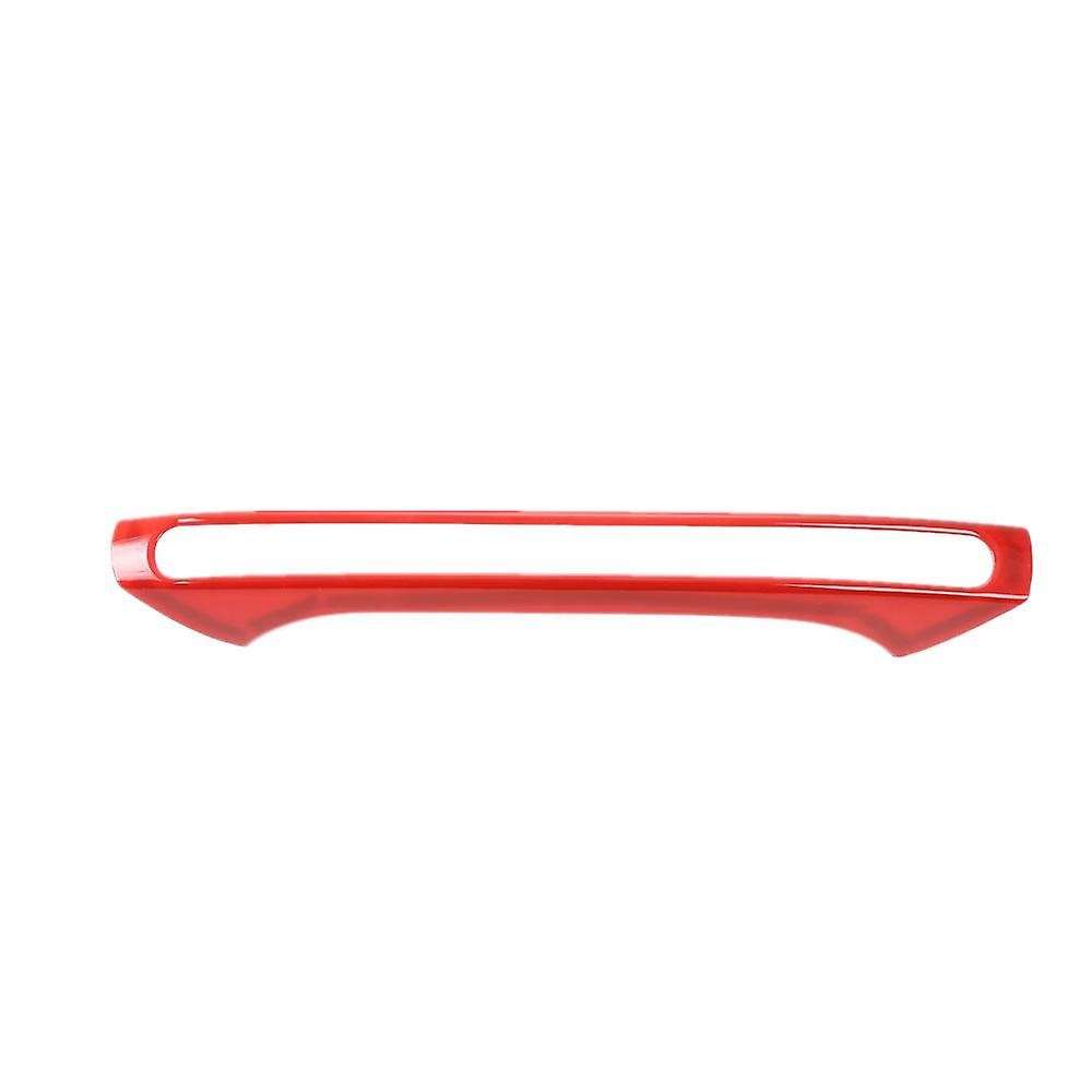 Car Door Copilot Handle Decor Cover Trim Stickers Interior,abs Red
